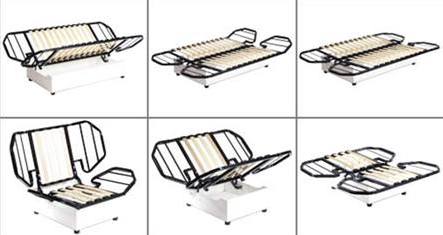 Раскладной механизм дивана клик-кляк, модельный ряд \